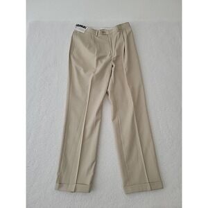 NWT Ralph Ralph Lauren Dress Pants Rayon Blend Tan 32x32